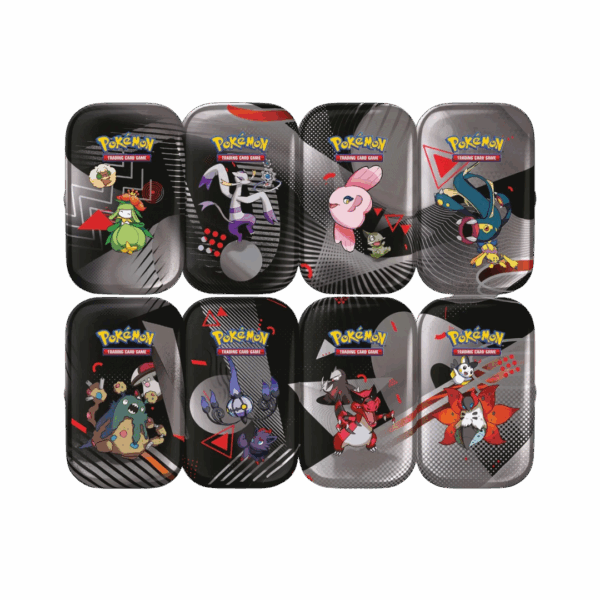 Black Bolt & White Flare: Mini Tin