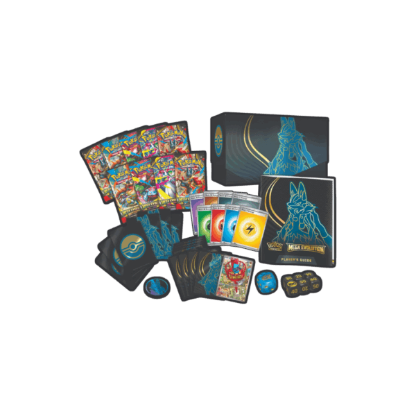PKM0053-3 Mega Evolution - Elite Trainer Box - Lucario