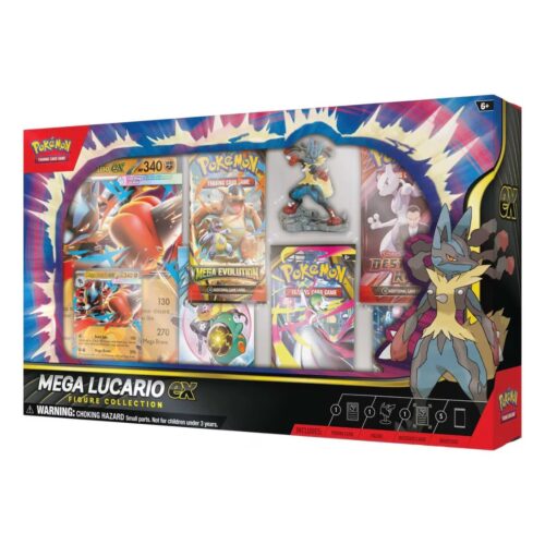 pkm065 Mega Lucario EX Figure Box