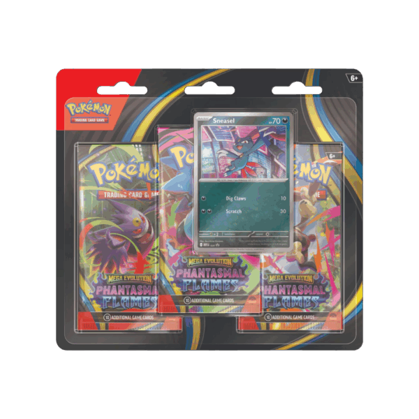 PKM0069 Phantasmal Flames - 3 Pack Blister
