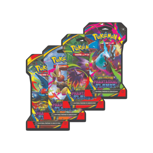 pkm0071 Phantasmal Flames - Sleeved Booster Pack