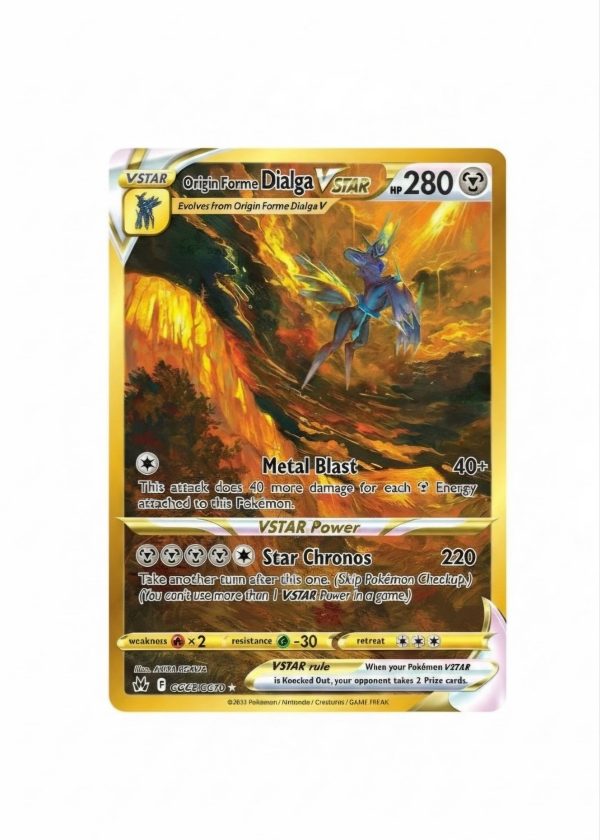 Origin Forme Dialga VSTAR: Crown Zenith - GG68/GG70