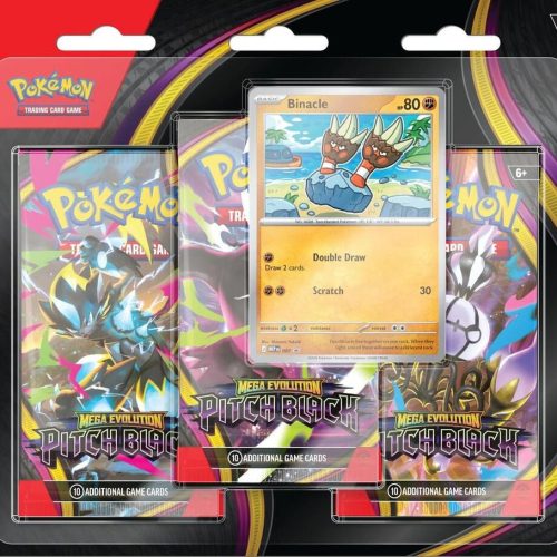 Pitch Black - 3 Pack Blister